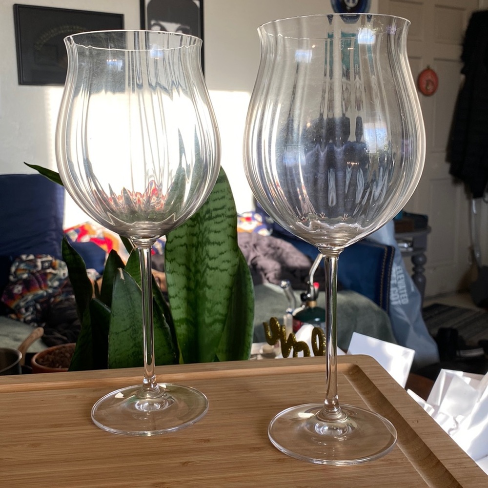 Delicate Wine Glasses